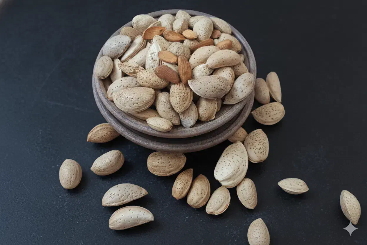 بادام سنگی ایرانی مخلوط خشکبار قدوس|خوردنی و آشامیدنی|بوانات, |دیوار