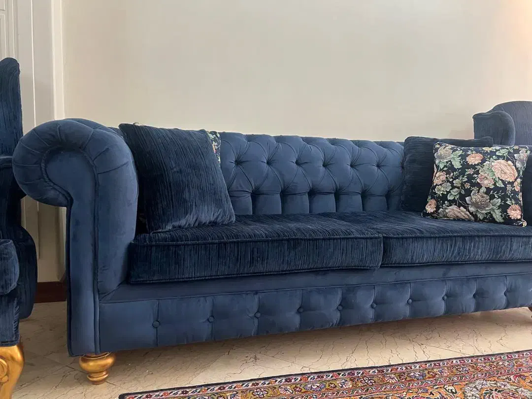 مبلمان چستر با پارچه ترک|مبلمان خانگی و میز عسلی|تهران, فردوس|دیوار