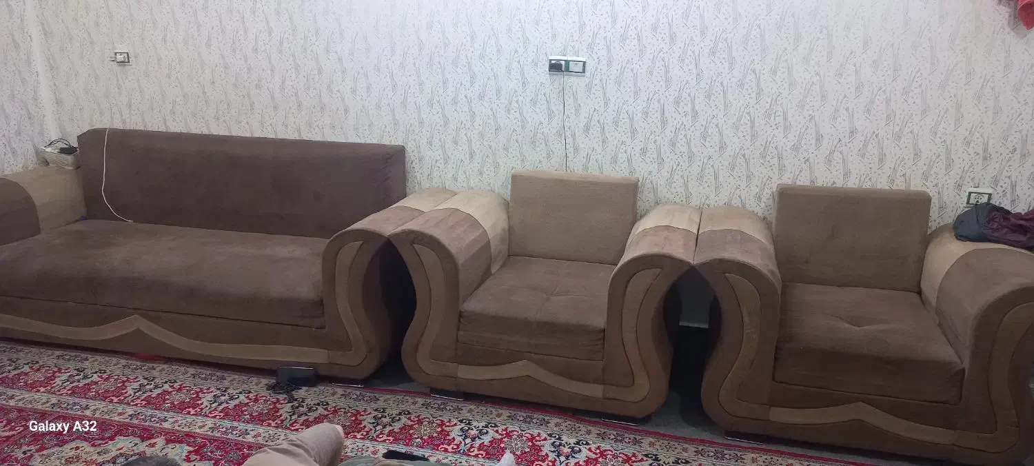 مبل راحتی|مبلمان خانگی و میز عسلی|اهواز, مجاهد|دیوار