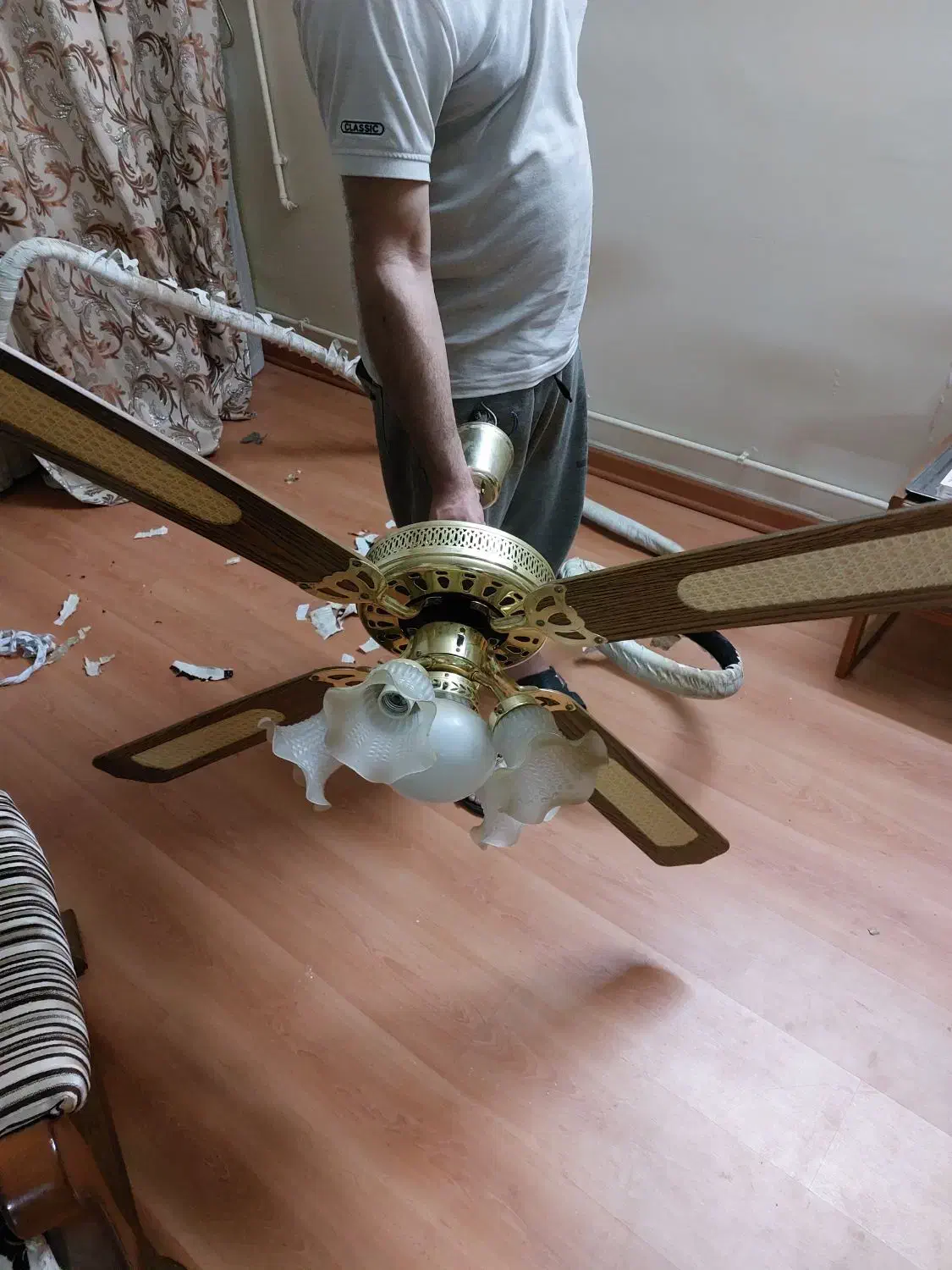 پنکه لوستری|پنکه و تصفیهکنندهٔ هوا|اهواز, کیانپارس |دیوار