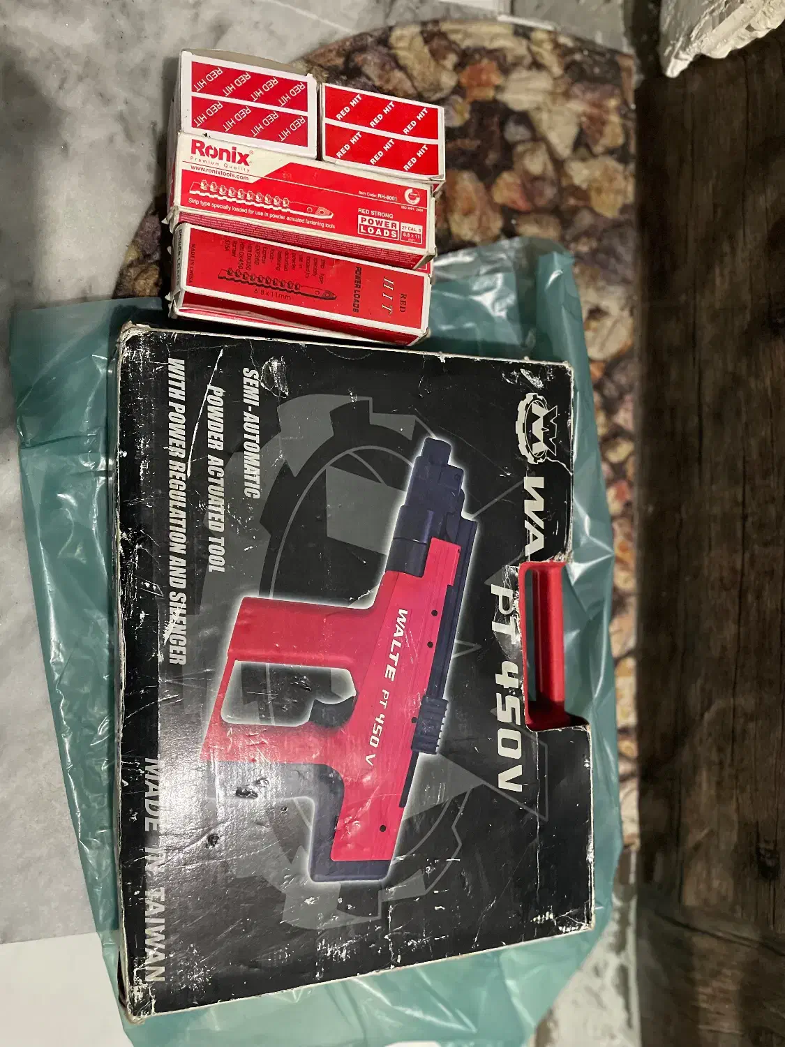 تفنگ میخکوب والتی|ابزارآلات|رشت, توشیبا|دیوار