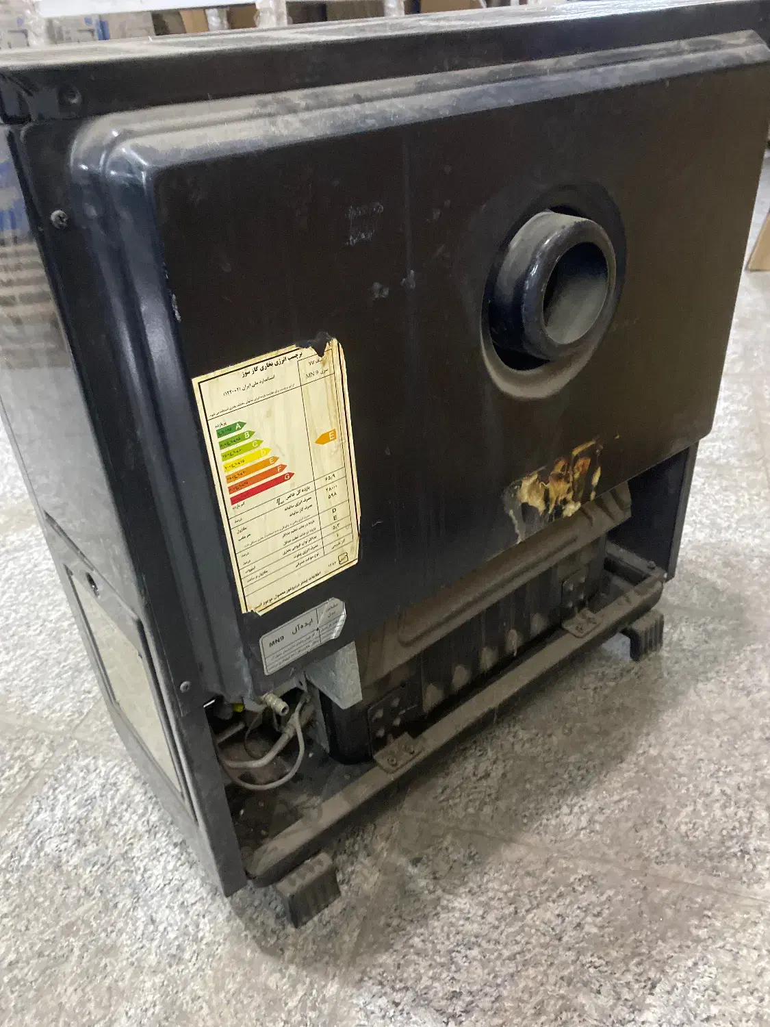 بخاری گازی پیک کالا بسیار تمیز|بخاری، هیتر، شومینه|ری, بازار آهن|دیوار