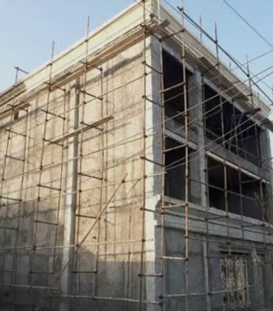 سیمانکاری پودر خاک سنگ. بتن ریزی کف حیاط|خدمات پیشه و مهارت|ماسال, |دیوار