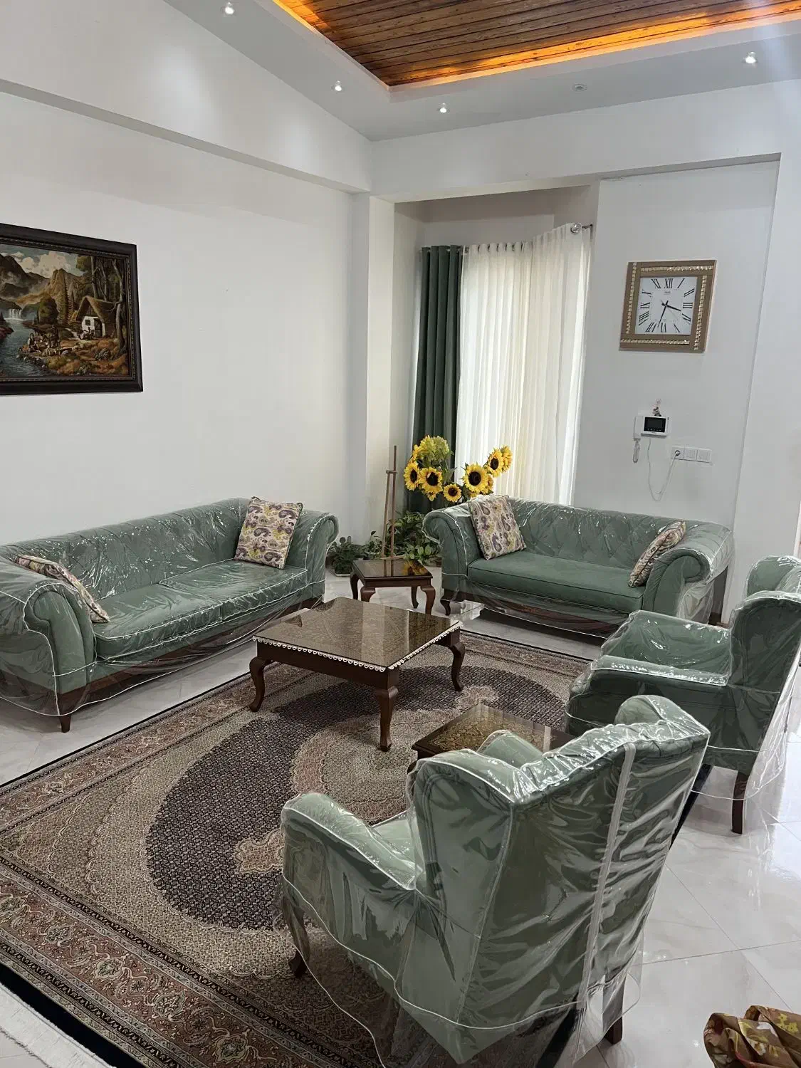 مبل ۷نفره|مبلمان خانگی و میز عسلی|کیاشهر, |دیوار