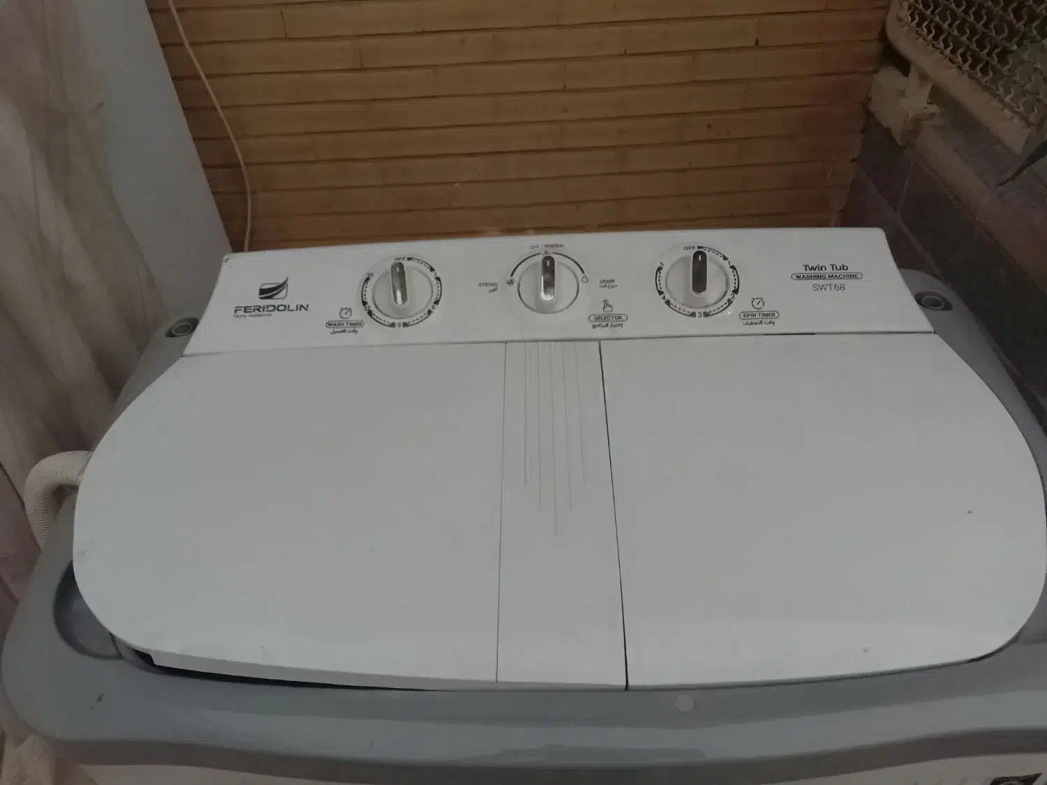 فروش ماشین لباسشویی تمیز در حدنو|ماشین لباسشویی و خشککن لباس|اصفهان, ارداجی|دیوار