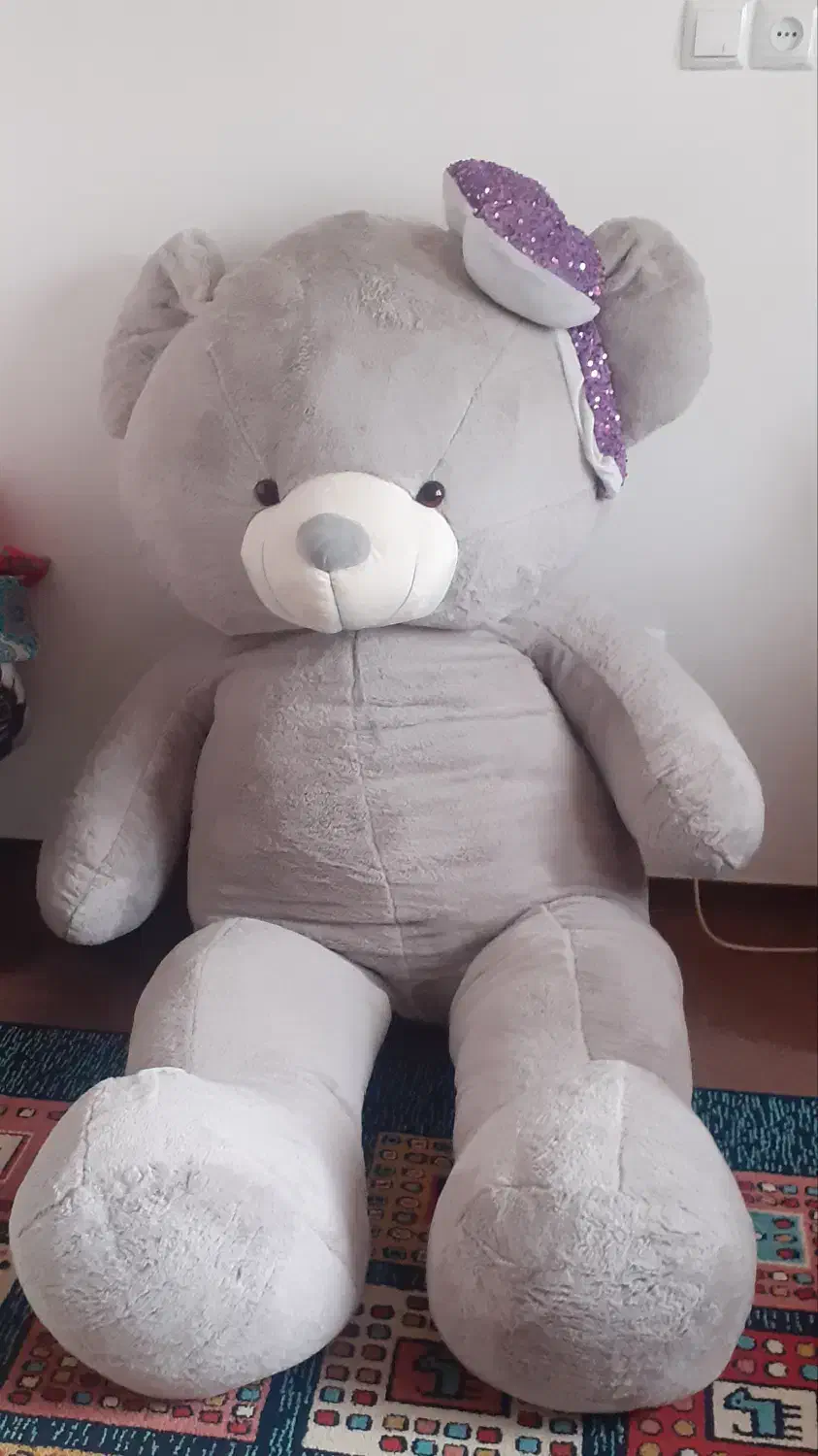 خرس ۱۸۰ سانتی مناسب ولنتاین|اسباببازی|خرمآباد (تنکابن), |دیوار