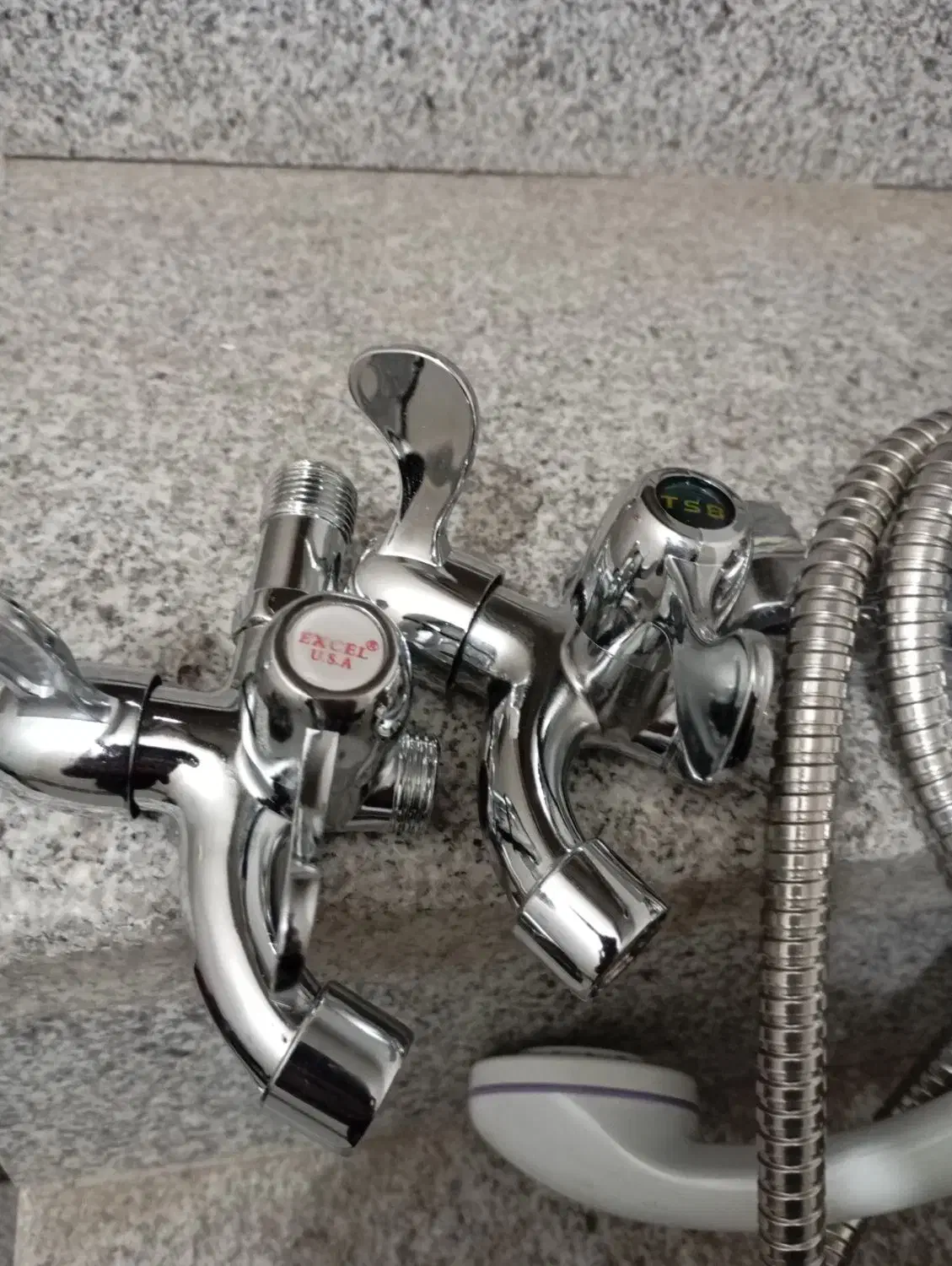 شیر دو حالته حمام برنجی جنس فوقالعاده نونو|لوازم حمام|مشهد, نظام دوست|دیوار