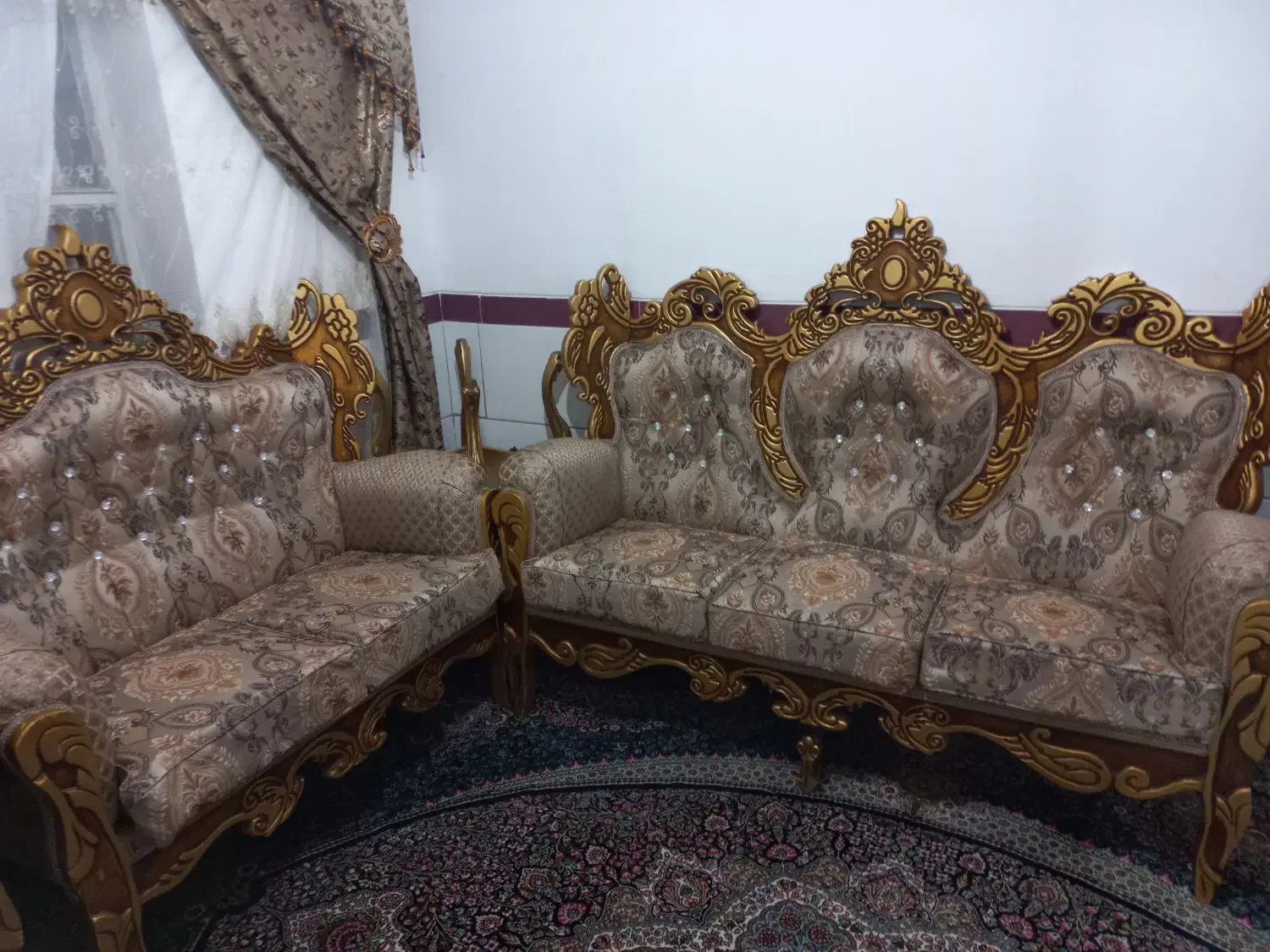 مبل در حد نو|مبلمان خانگی و میز عسلی|بومهن, |دیوار