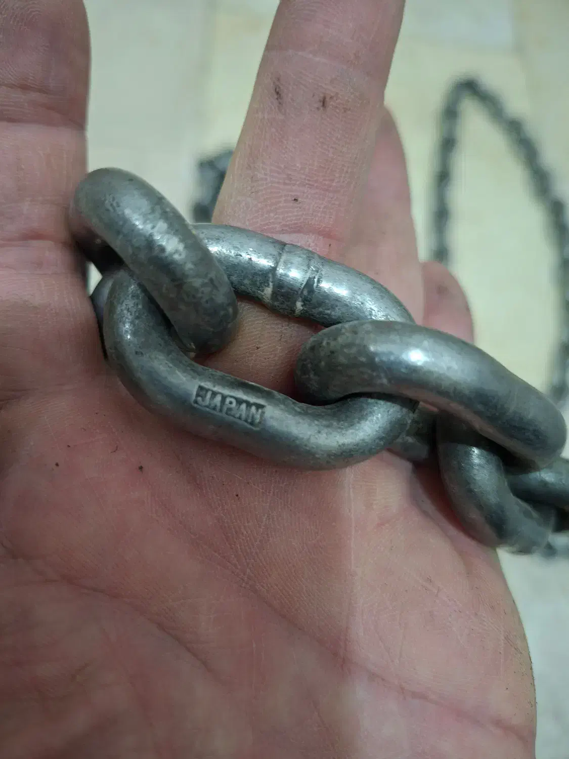 ۲ عدد زنجیر ۲ متری ژاپنی اصل اصل قلاب دار|ابزارآلات|تهران, شاهین|دیوار