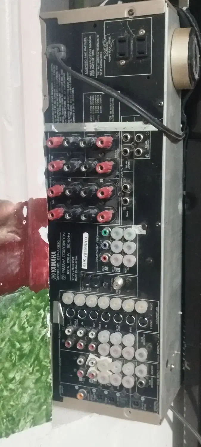 آمپلی فایر تمیز مدل یاماها|سیستم صوتی خانگی|خاش, |دیوار