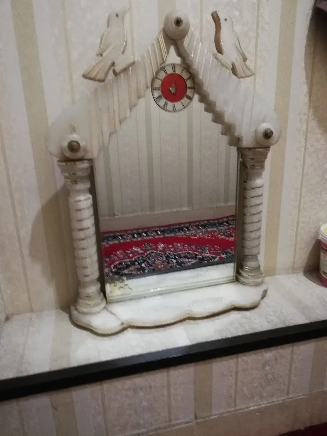 آینه با قاب سنگ مرمر|آینه|شیراز, نصر|دیوار