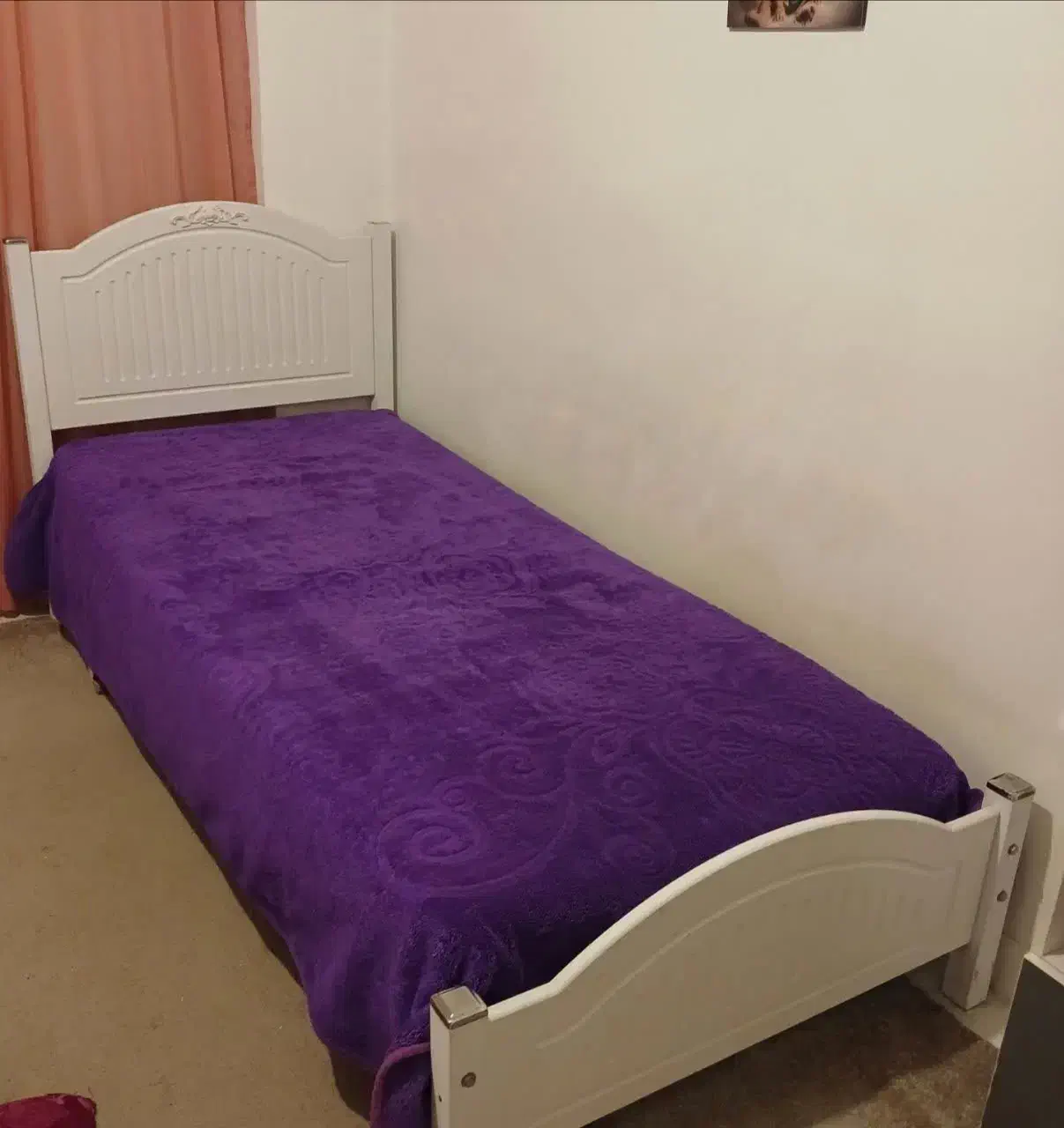 تخت یک نفره همراه تشک|تخت و سرویس خواب|نظرآباد, نظرآباد|دیوار