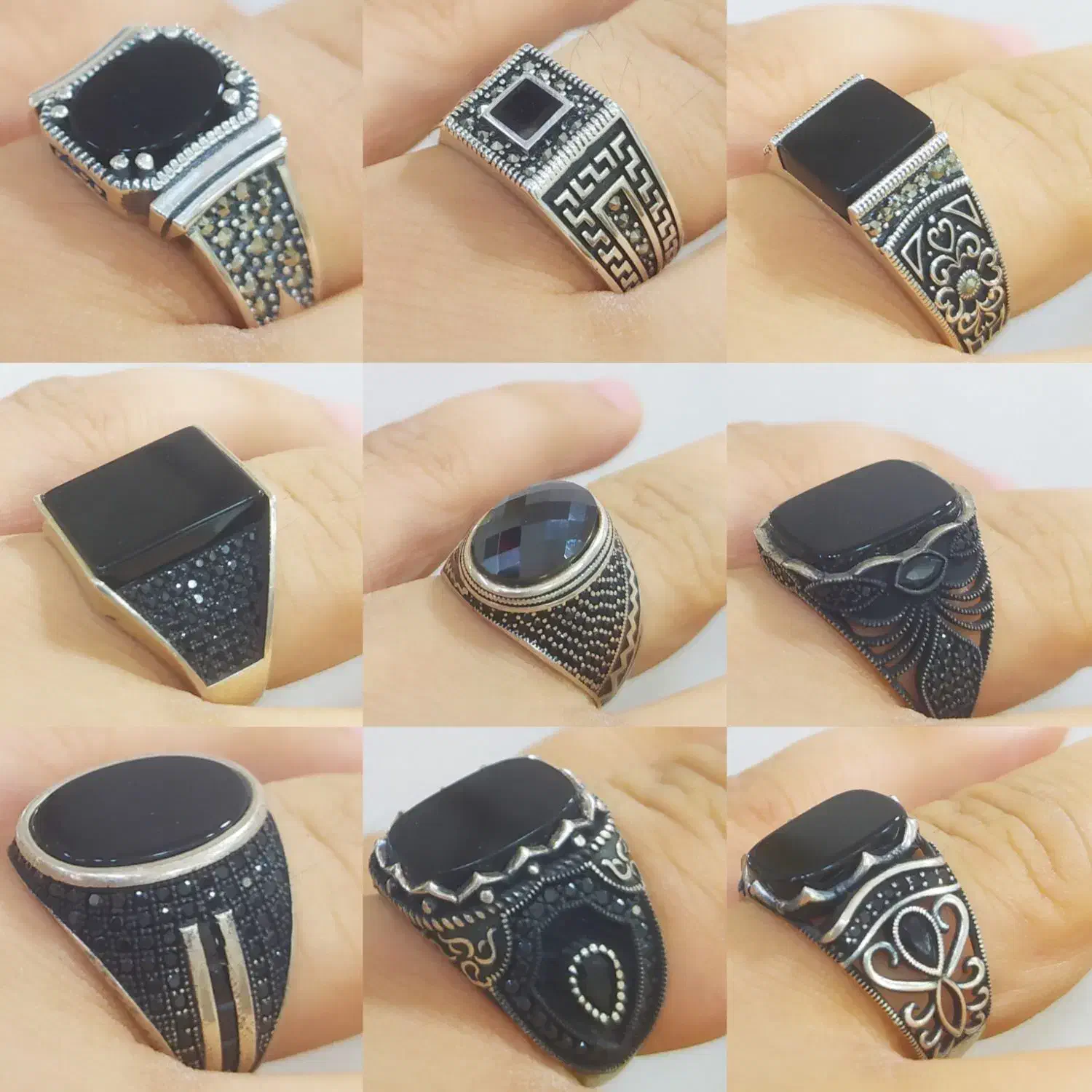 انگشتر نقره نگین زینتی|جواهرات|علیآباد کتول, |دیوار