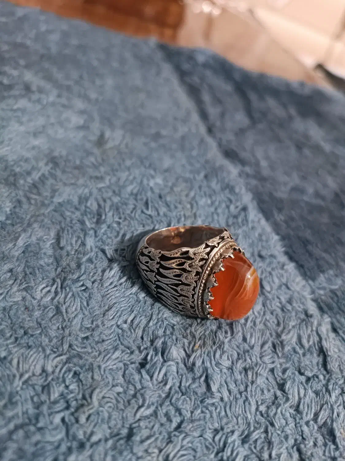 عقیق سه پوست کار دست استاد طاهر|جواهرات|ورامین, ورامین|دیوار