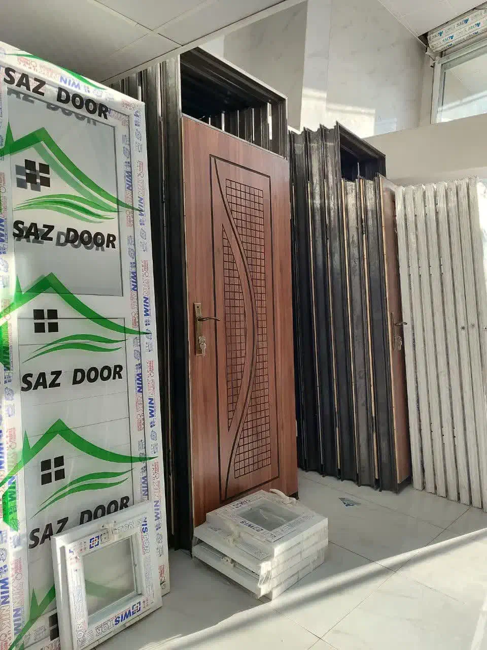 چوبی اتاقی درupvcدرب سرویس ضدسرقت ترک قفل کاله|مصالح و تجهیزات ساختمان|شیراز, دارالرحمه|دیوار