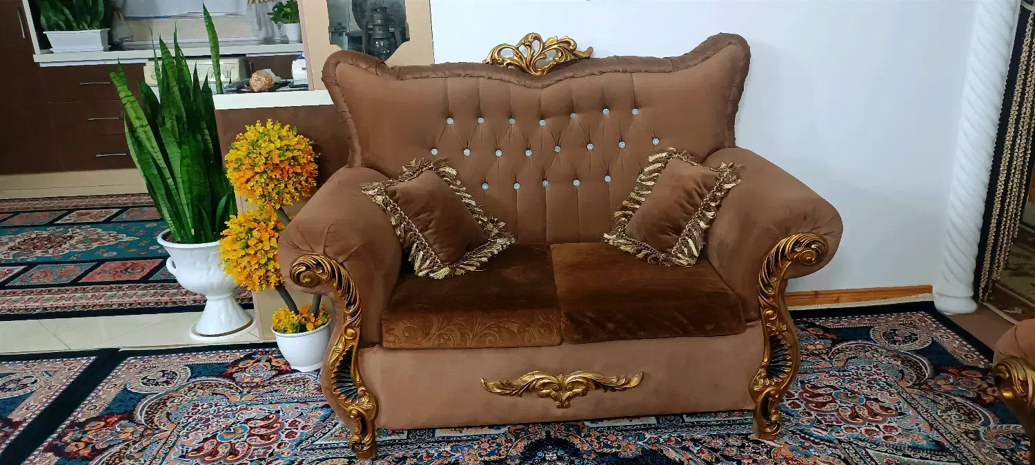 مبل راحتی(۸نفره)|مبلمان خانگی و میز عسلی|آمل, |دیوار