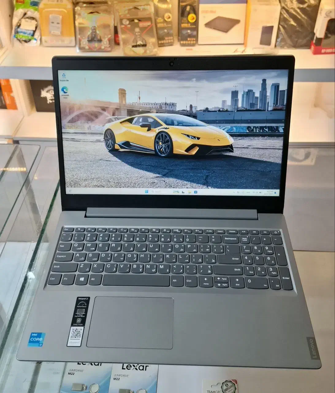 * بازار لپتاپ * لنوو i3 نسل ۱۱ با هارد پر سرعت ssd|رایانه همراه|ساوه, |دیوار