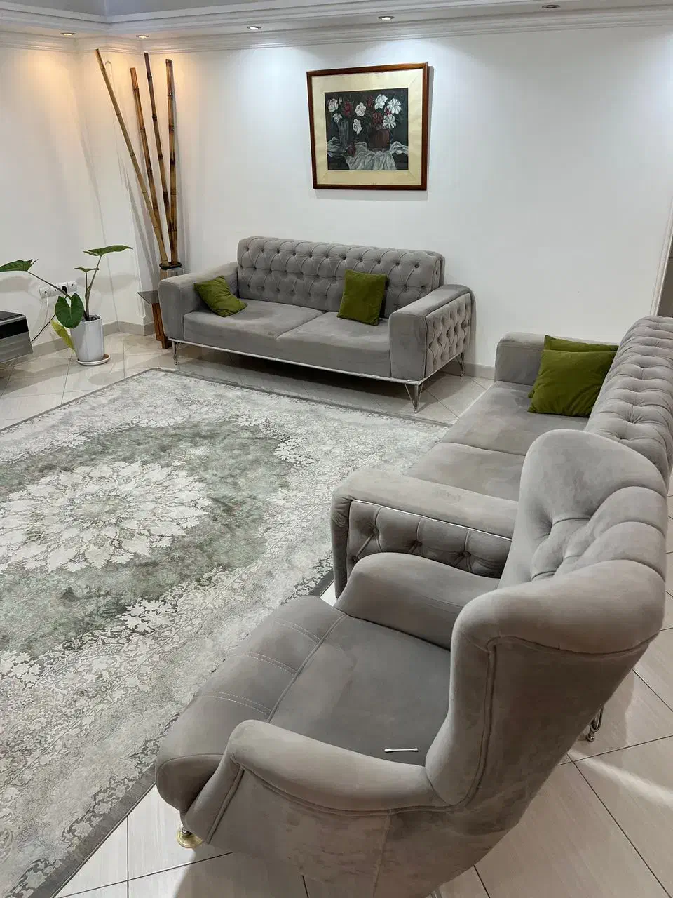 مبلمان8نفره تاشو پارچه ترک|مبلمان خانگی و میز عسلی|گرگان, |دیوار