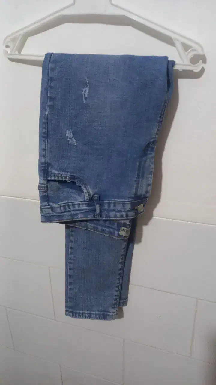 شلوار لی آبی نو|حراج|یزد, |دیوار