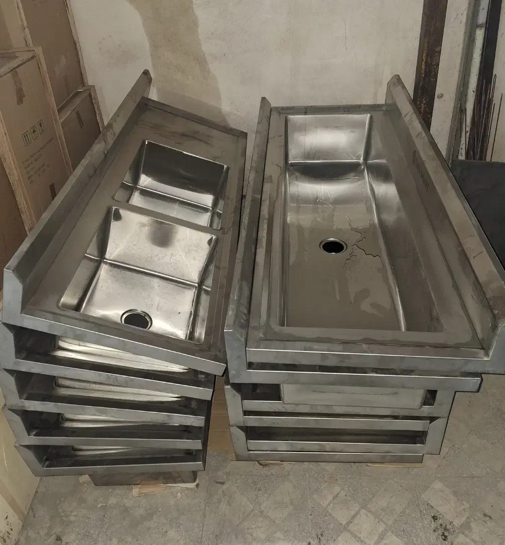 سینک وان استیل وارداتی ورق سنگین درجه یک|کافیشاپ و رستوران|ساری, |دیوار