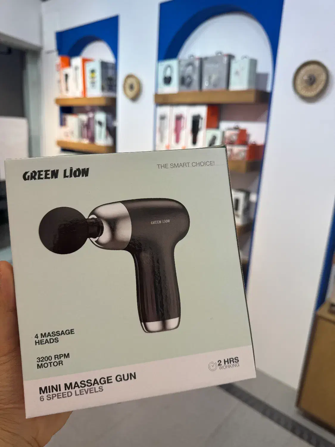 ماساژور تفنگی مینی گرین لاین|لوازم جانبی موبایل و تبلت|بندر کنگان, |دیوار