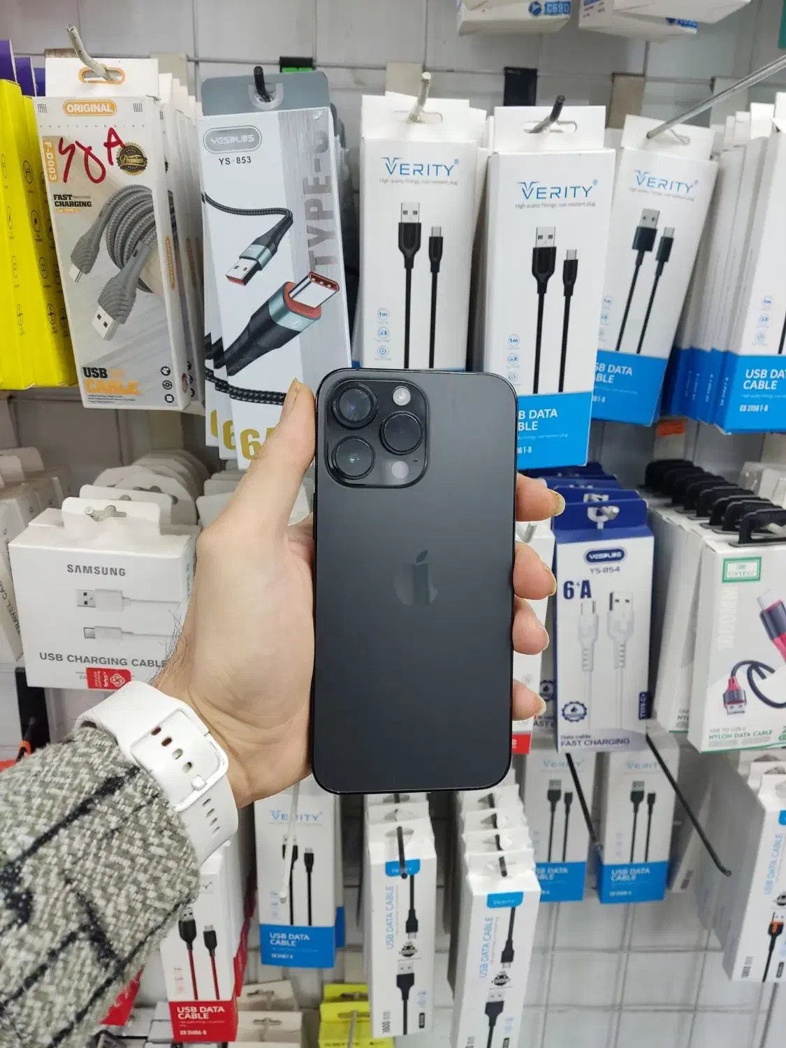 Iphone 14 pro max black 97%|موبایل|اندیمشک, |دیوار