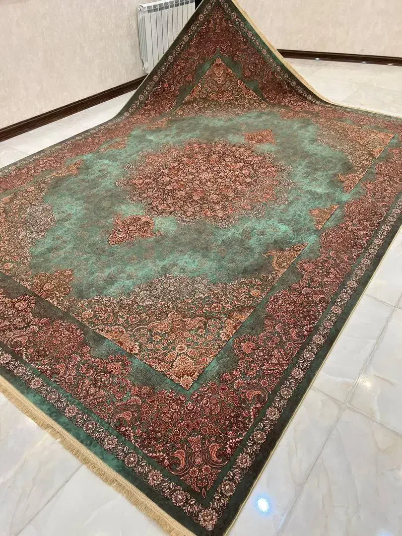 فرش کاخ سلطان کاشان نخ اکرولیک12متری مدل زیبارخش|فرش|شیراز, فرگاز|دیوار