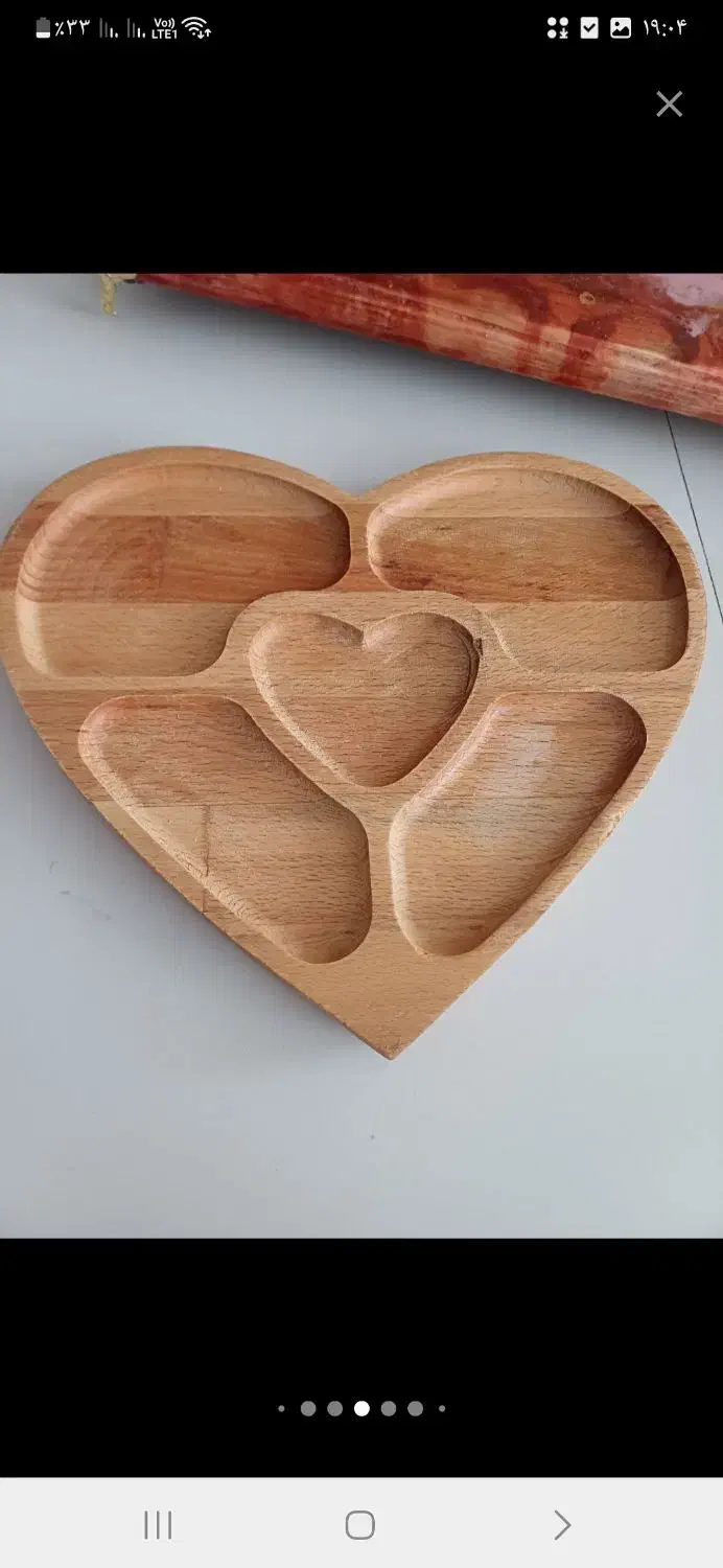 اردور خوری چوبی بامبو نو مناسب هدیه|ظروف سرو و پذیرایی|مشهد, امامیه (شهرک غرب)|دیوار