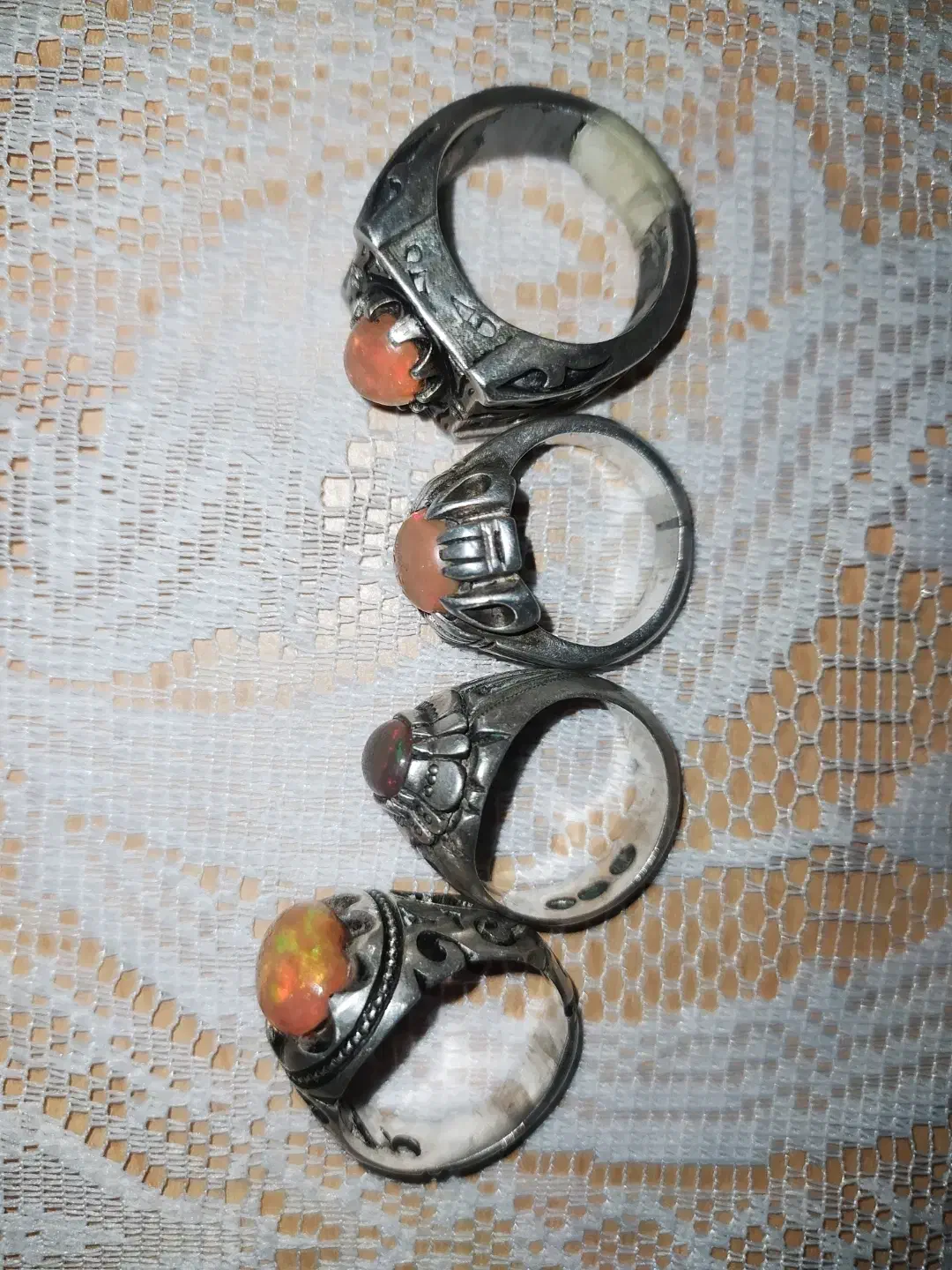 چهارتا اوپال معرکه معاوضه|جواهرات|زنجان, |دیوار