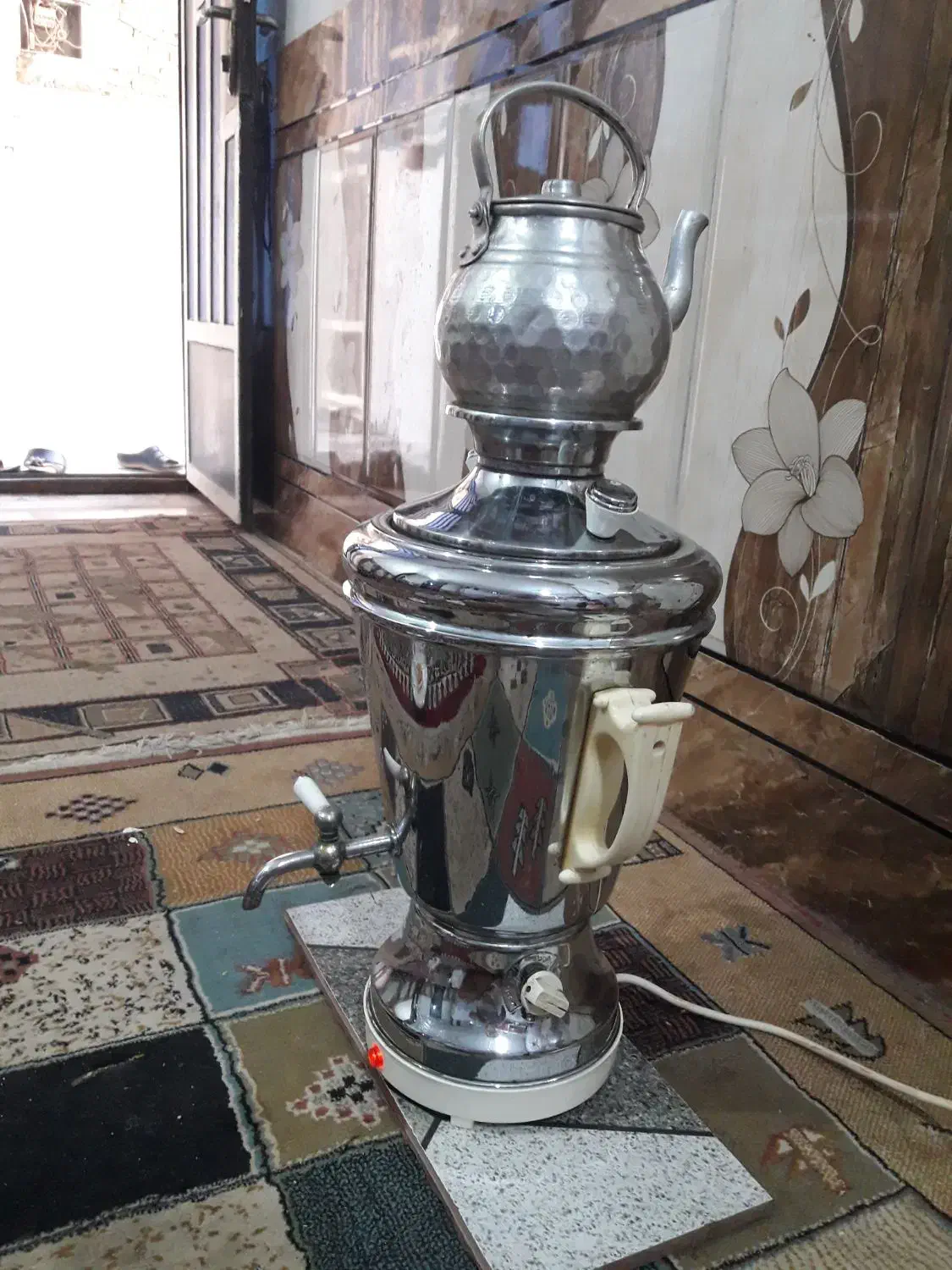 سماور برقی ۶ لیتری|سماور، چای‌ساز، قهوه‌ساز|اهواز, زرگان|دیوار