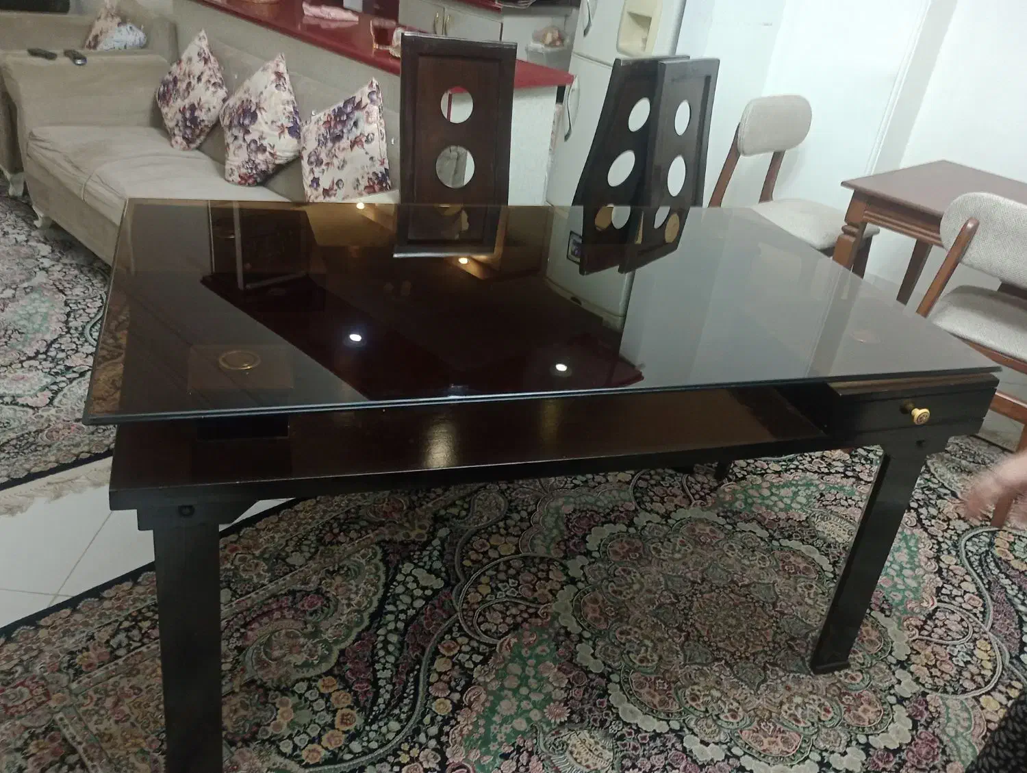 میزاناهارخوری ۶ نفره|میز و صندلی غذاخوری|رشت, خمیران زاهدان|دیوار