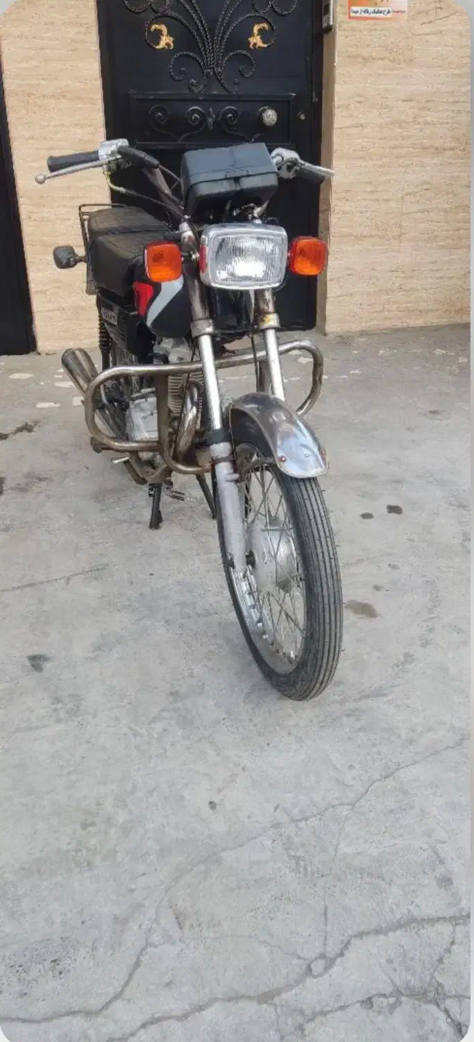 موتورهندا 125مزایده|موتورسیکلت|کلارآباد, |دیوار