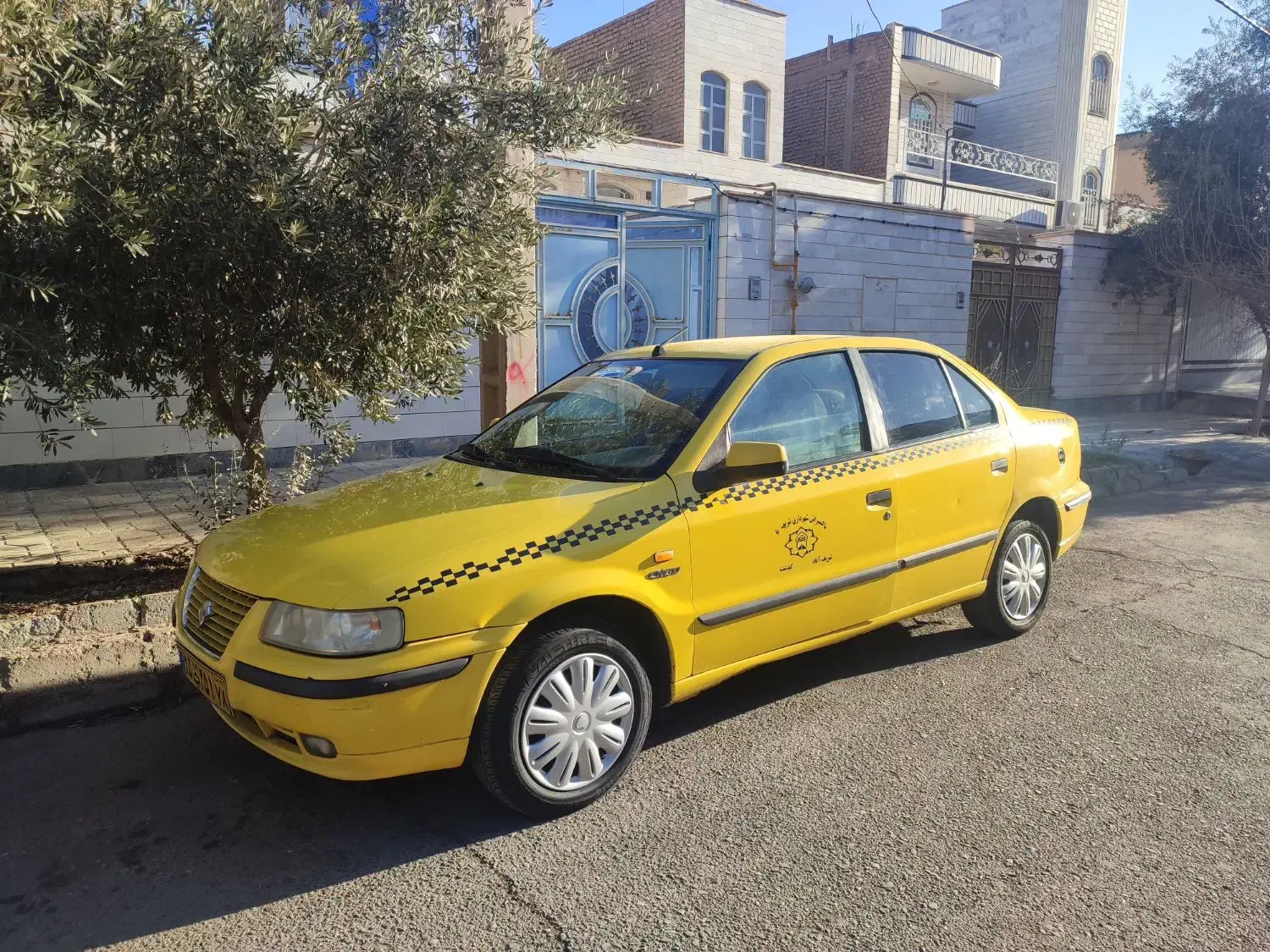 تاکسی سمند EF7 مدل ۹۶|خودرو سواری و وانت|پاکدشت, پاکدشت (مامازند)|دیوار