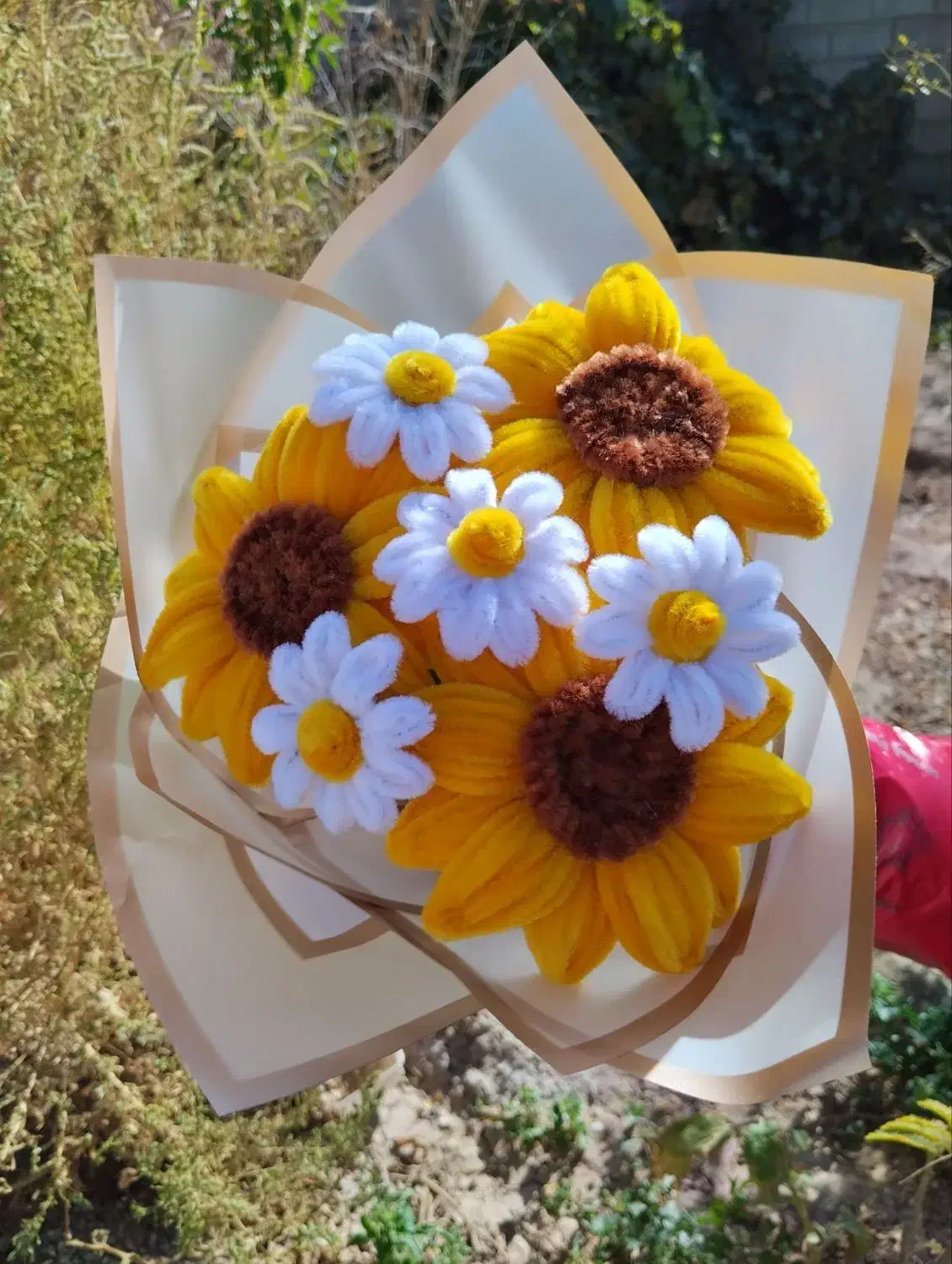 دسته گل‌های مناسبتی تزعینی وگلدانی کاردست|صنایع دستی و سایر لوازم تزئینی|سیمین شهر, |دیوار