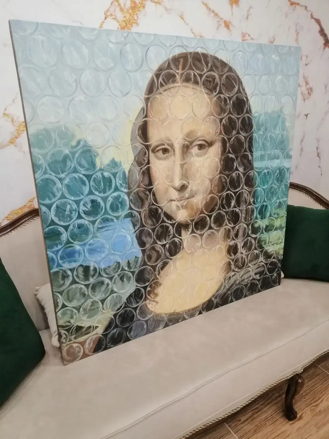 تابلو نقاشی مونالیزا|تابلو، نقاشی، عکس|پرند, فاز ۶|دیوار