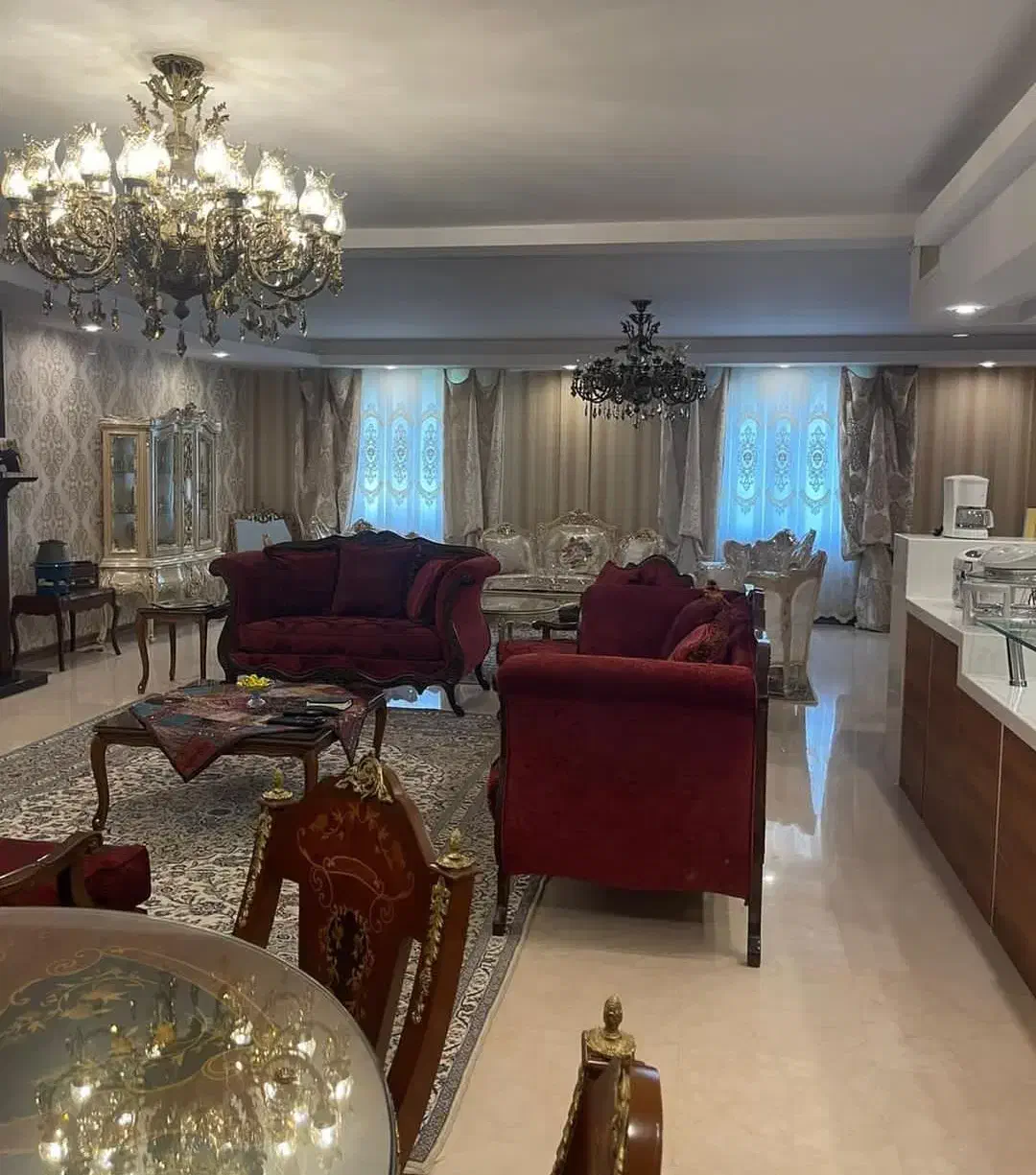 ۱۵۰متر۳ساله / تکواحدی ۲پارکینگ سندی/سالن پرده خور|فروش آپارتمان|تهران, شهرک پرواز|دیوار