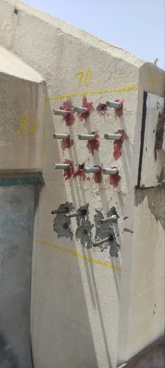 کاشت میلگرد.ریشه وصفحه بولت|خدمات پیشه و مهارت|رشت, پورسینا|دیوار