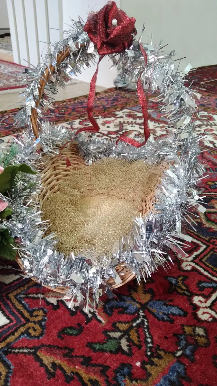 سبد حصیری|صنایع دستی و سایر لوازم تزئینی|تبریز, |دیوار