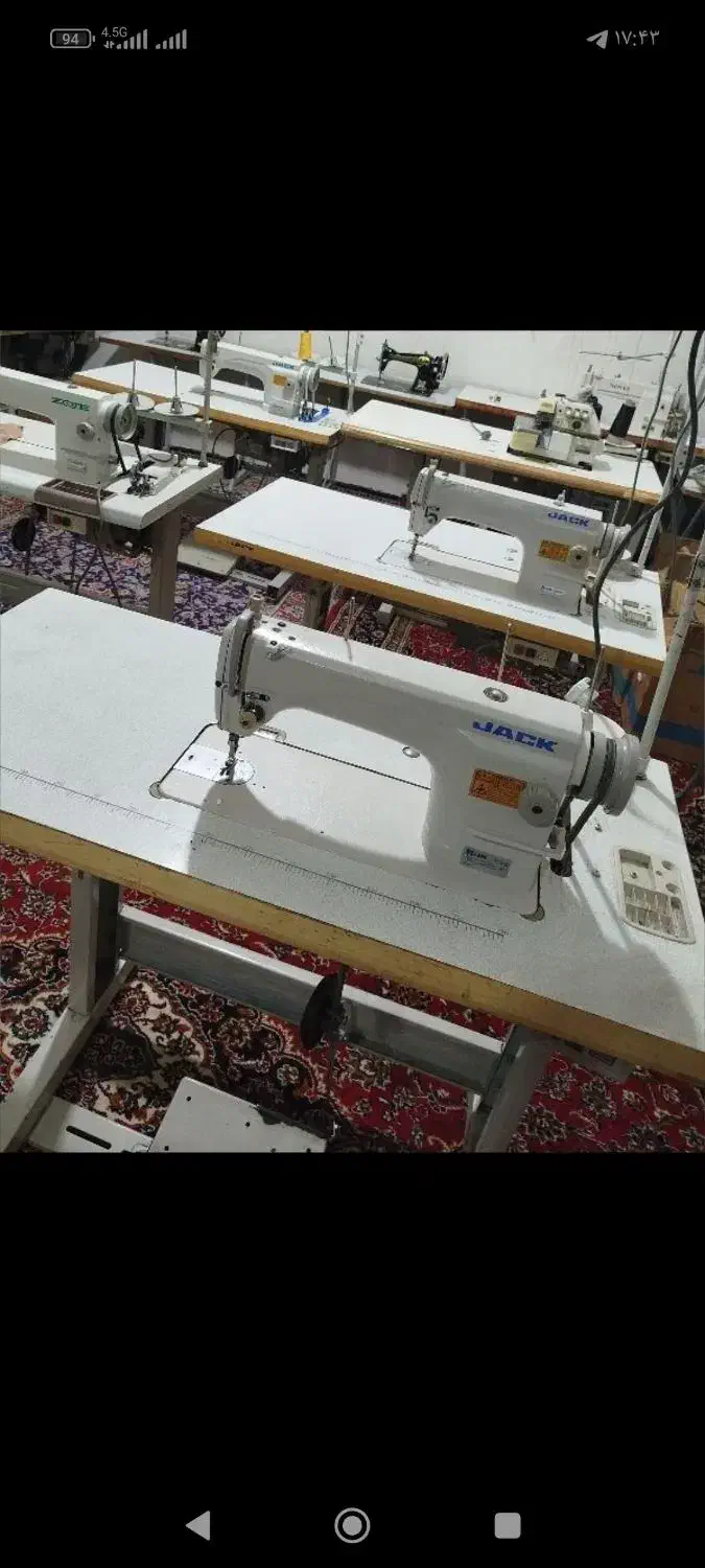 چرخ خیاطی صنعتی جک و سردوز صنعتی|چرخ خیاطی و ریسندگی|سرپل ذهاب, |دیوار