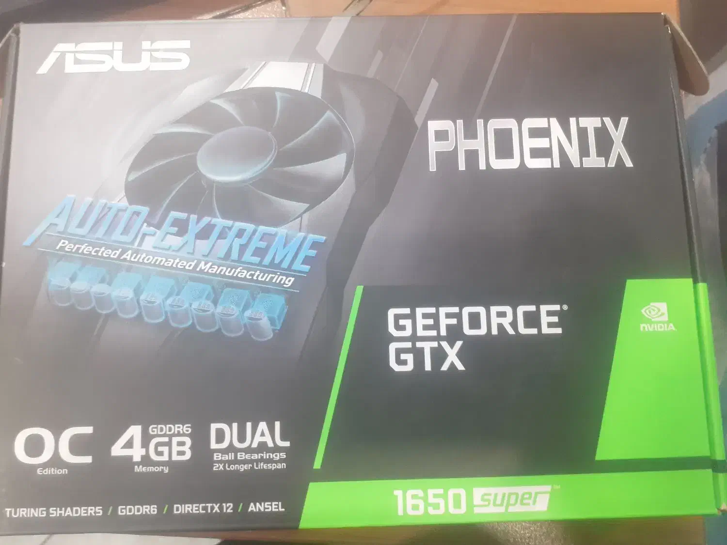 ASUS GTX 1650 SUPER oc کارت گرافیک|قطعات و لوازم جانبی رایانه|زاهدان, |دیوار