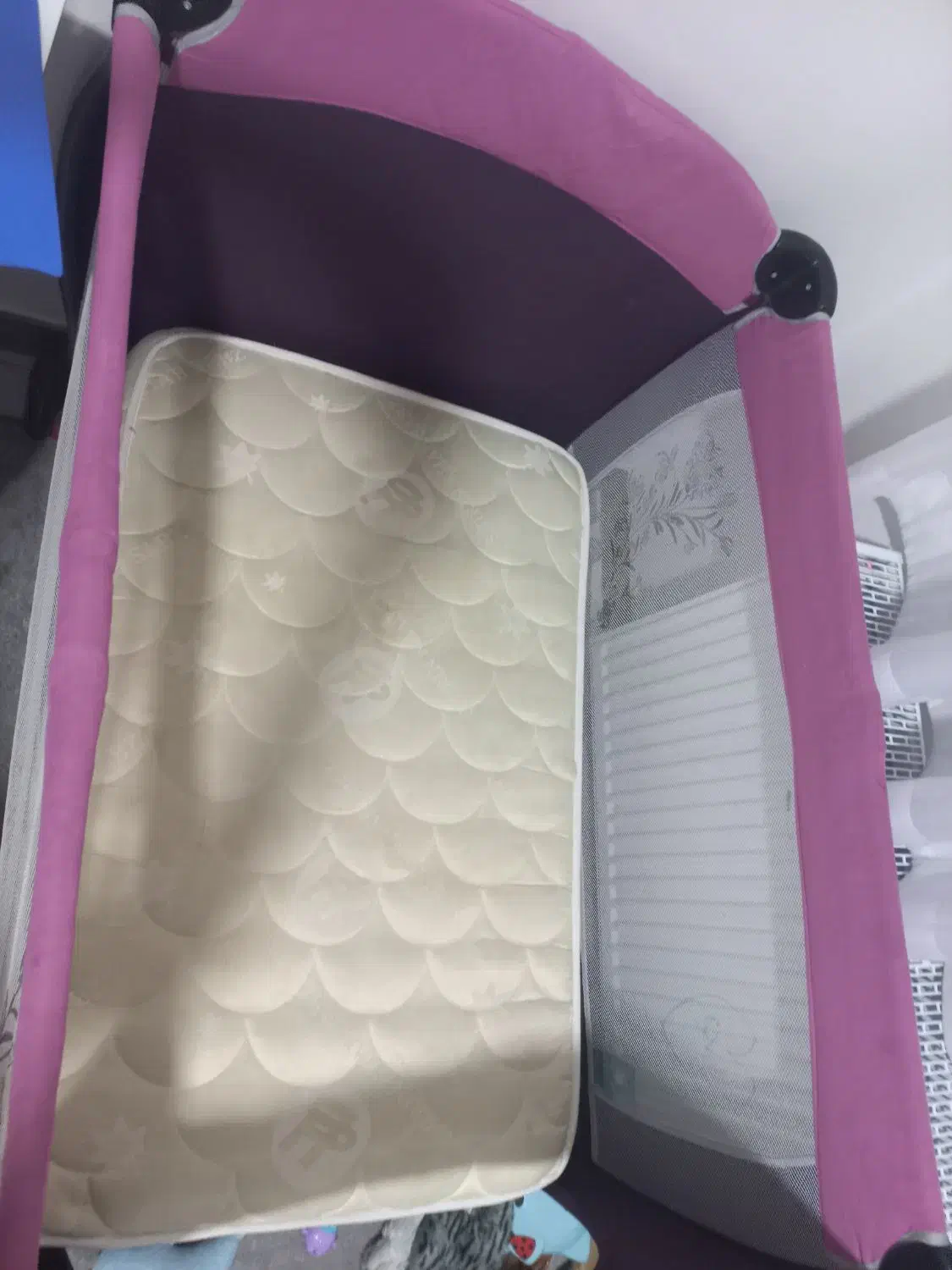 تخت پارک برای کودک با خوشخواب...صندلی غذا|اسباب و اثاث بچه|شازند, |دیوار