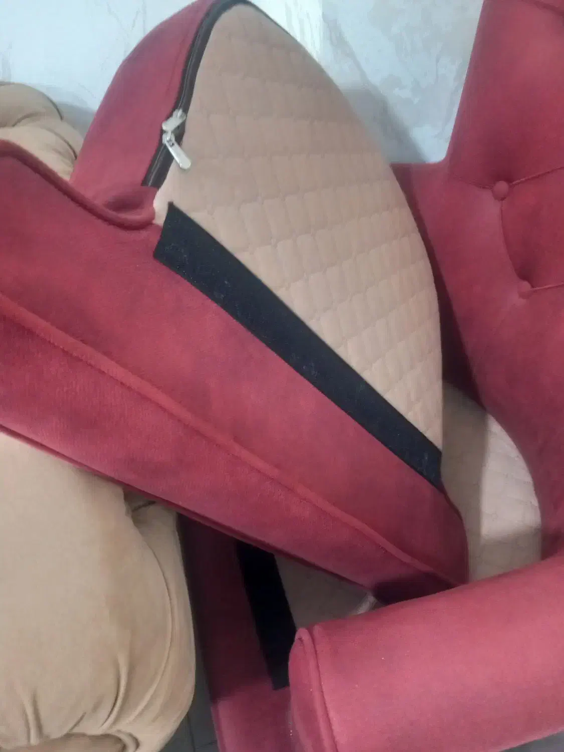 چستر  نیم ست یه دونفره  یه تکی چوب راش|مبلمان خانگی و میز عسلی|رباطکریم, رباطکریم|دیوار