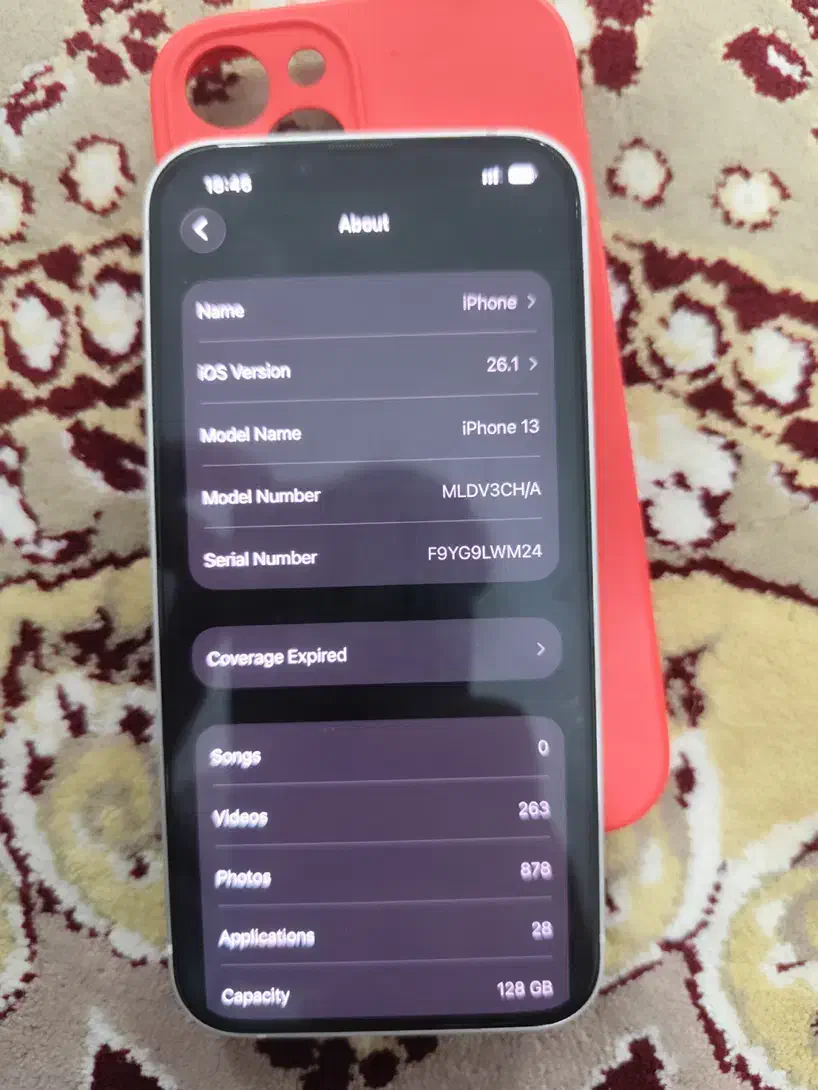 آیفون 13نرمال سفید|موبایل|الشتر, |دیوار