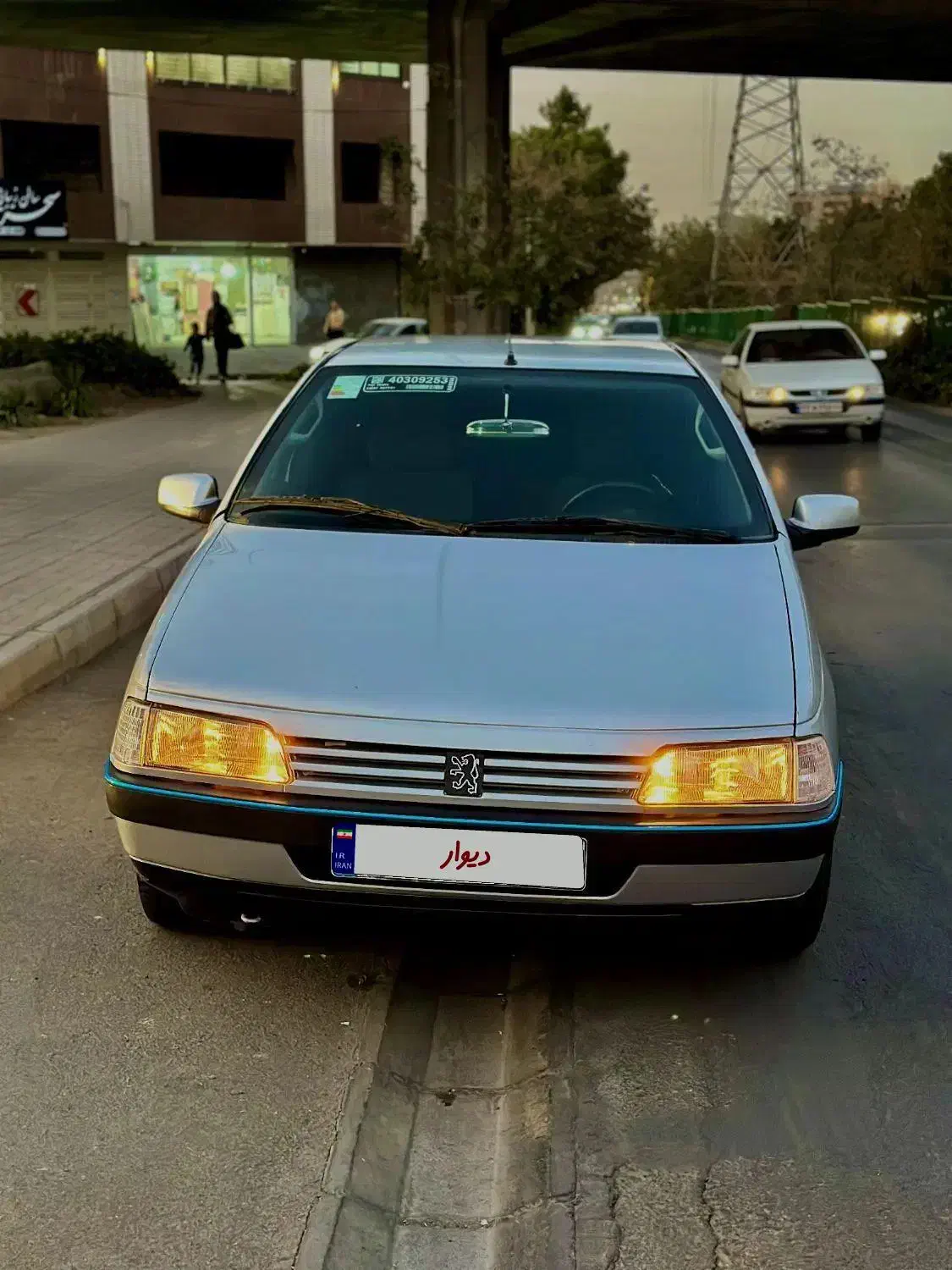 پژو 87 نقره ای|خودرو سواری و وانت|اصفهان, کشاورزی|دیوار