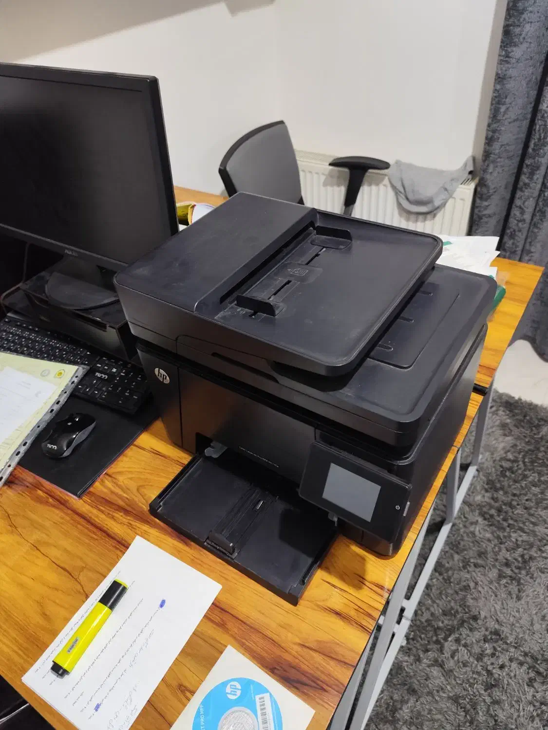 پرینتر لیزری چهارکاره hp رنگی اصل|پرینتر، اسکنر، کپی، فکس|لاهیجان, شهرک جانبازان|دیوار