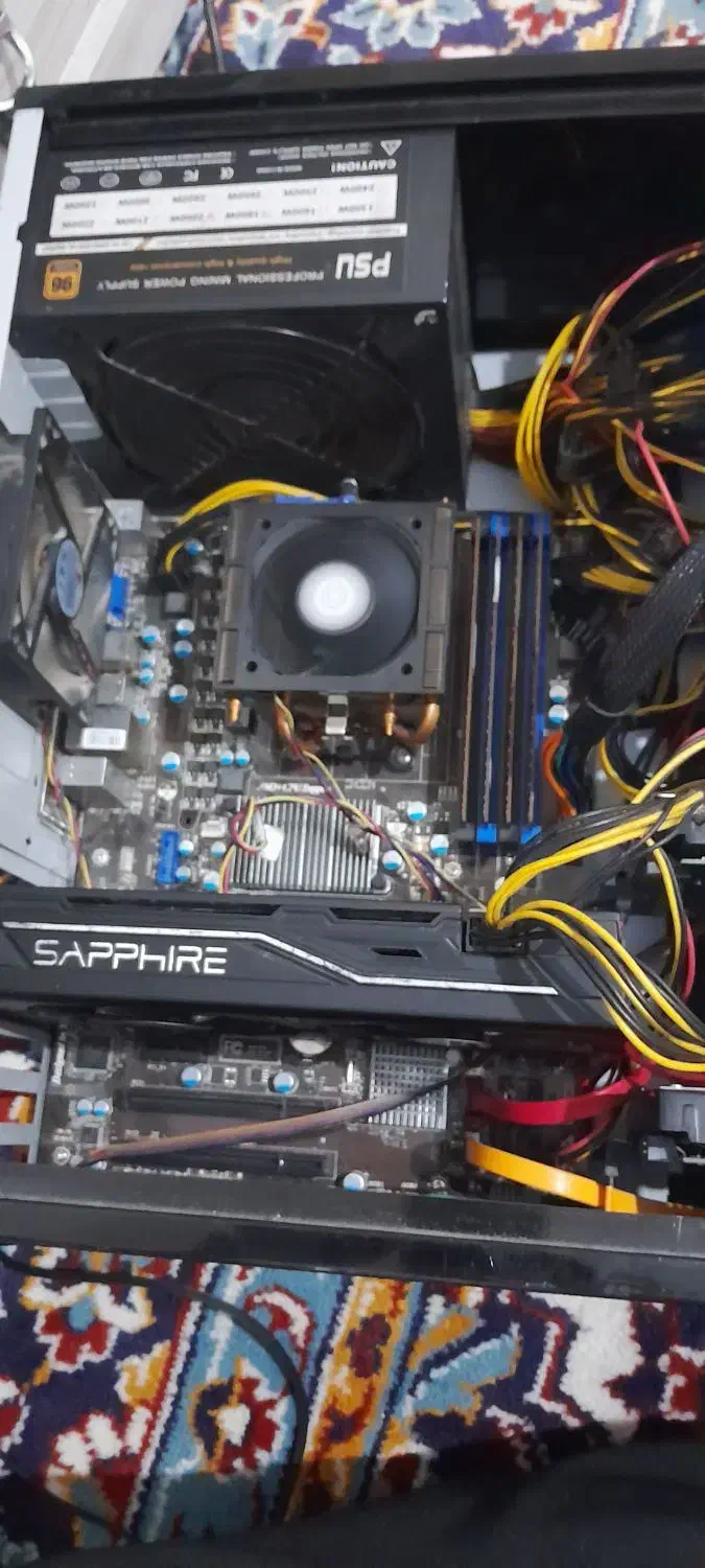 کیس کاملا گیمینگ|قطعات و لوازم جانبی رایانه|اصفهان, گورت|دیوار