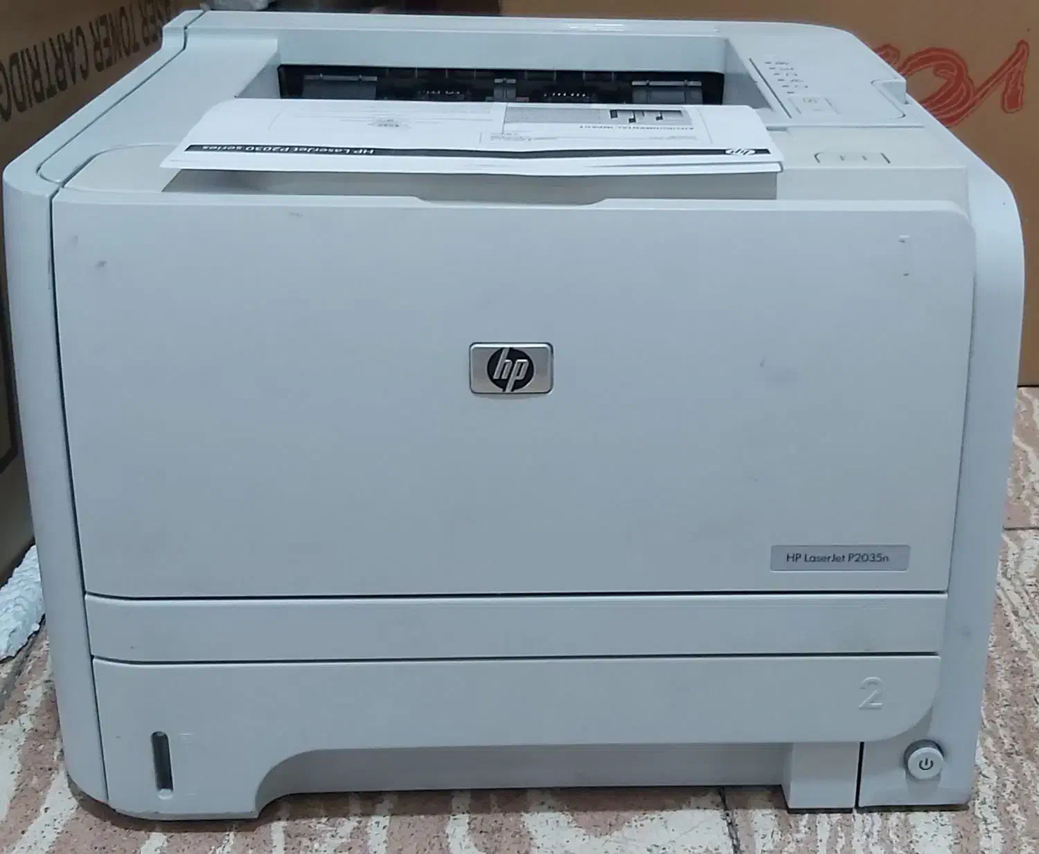 پرینتر استوک لیزری اچ پی مدل 2035|پرینتر، اسکنر، کپی، فکس|شیراز, بالا کفت|دیوار