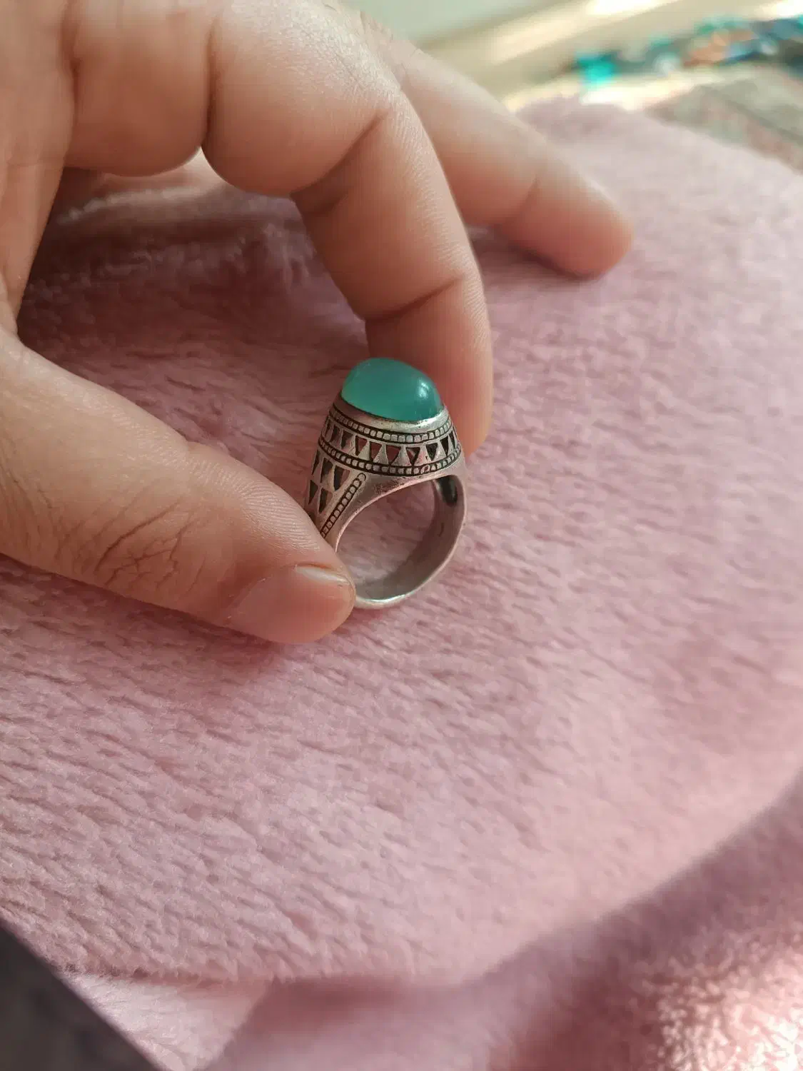 انگشتر عقیق|جواهرات|محمدبار, |دیوار