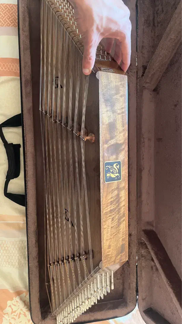 سنتور سالاری|سازهای سنتی|رشت, گلباغ نماز|دیوار