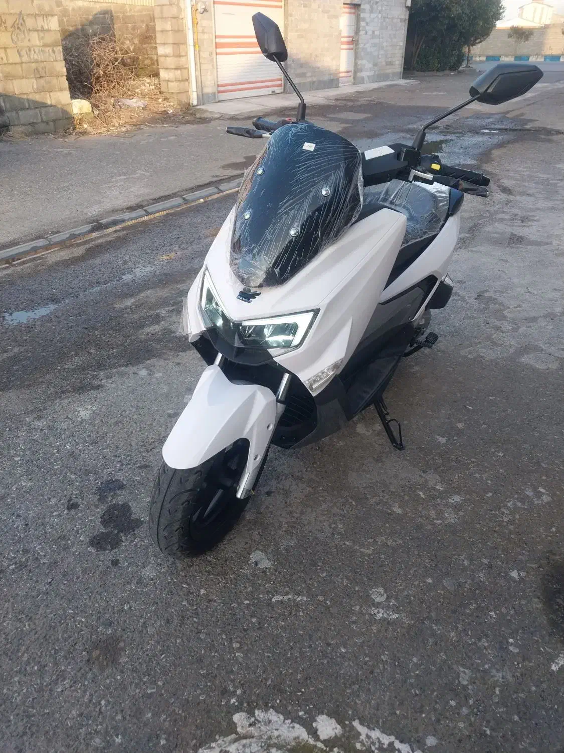 موتور لین مکس ۱۵۰ پلاس سفید مدل ۴۰۴|موتورسیکلت|بندر انزلی, پاسداران|دیوار